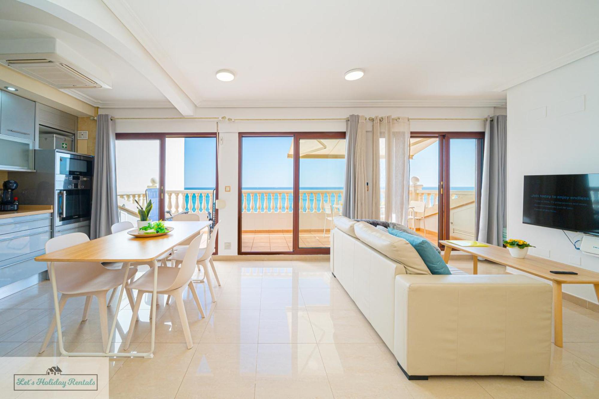 Piso Primera Linea Jakarta 3 Sea View El Campello Dış mekan fotoğraf